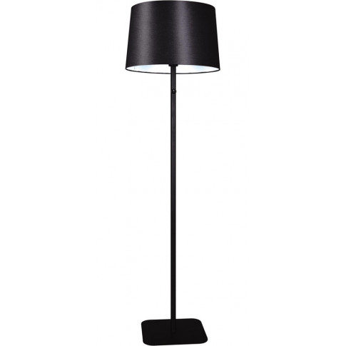 Czarna lampa podłogowa z włącznikiem A56-Espa