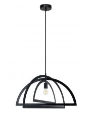 Czarna metalowa lampa wisząca loft - A70-Peza w sklepie Edinos.pl