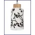 Lampa wisząca z 4 szklanymi kloszami w kwiaty A84-Alozja