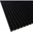 Panel dekoracyjny z lamelami w kolorze czarny mat Mavel