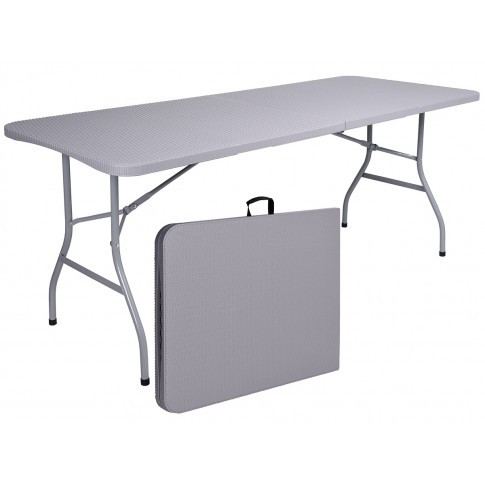 Szary prostokątny stół Takira