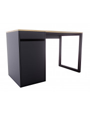 Dębowe biurko w stylu nowoczesnym - Alfea 4X w sklepie Edinos.pl