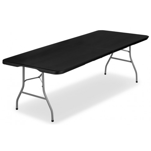 Czarny prostokątny stół Grifo