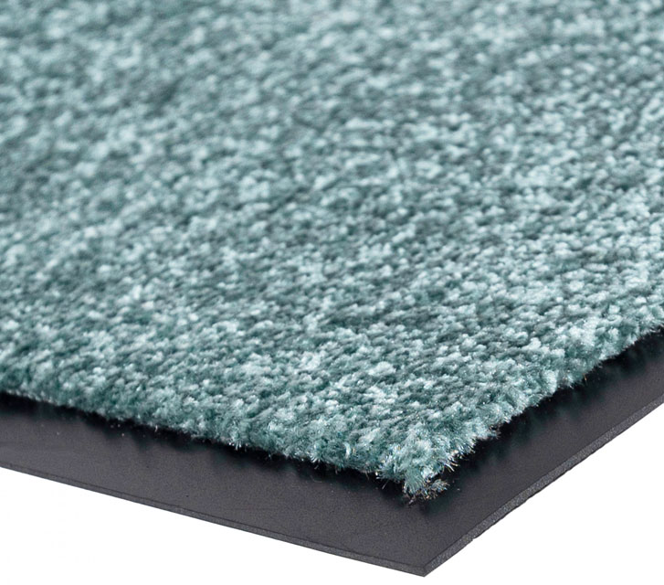 Jasnozielona wycieraczka materiałowa Anazis 3X