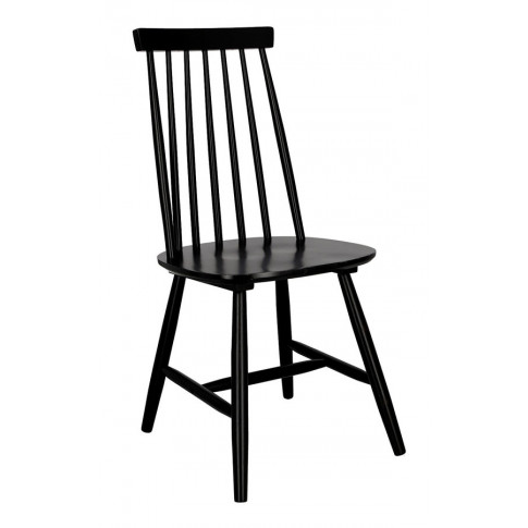 Czarne krzesło patyczak Nebiro