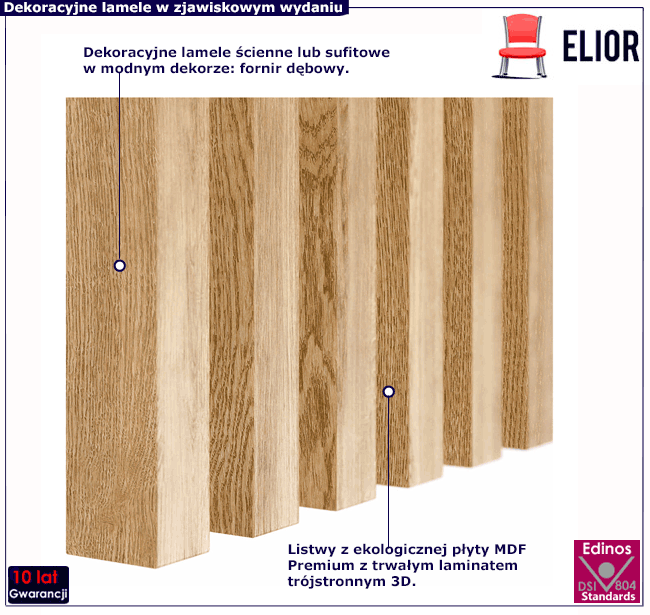 Lamele ścienne Fares