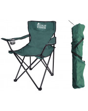 Zielone składane krzesło rybackie - Ozen