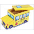 żółty pojemnik na zabawki autobus pesti 4x