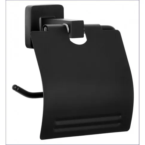 czarny uchwyt na papier z osłoną industrialny tasi 4x