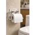 Srebrny uchwyt na papier toaletowy Orraro 3X