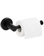 Czarny minimalistyczny uchwyt na papier - Triss 3X w sklepie Edinos.pl