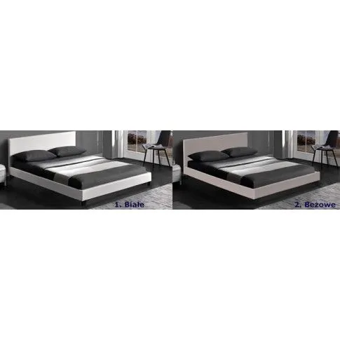 Zdjęcie Łóżko Fifrox 160x200 białe podwójne | Edinos.pl