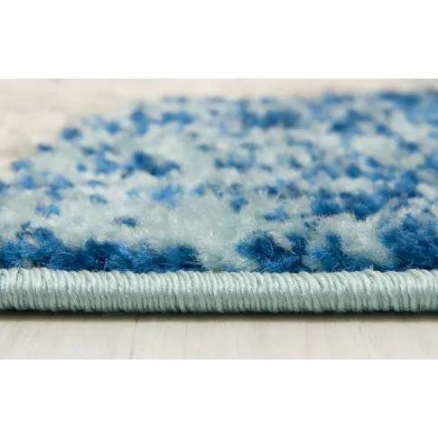 niebieski dywan do pokoju młodzieżowego w gwiazdki truto 3x