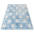 Niebieski młodzieżowy dywan w gwiazdki - Truto 3X