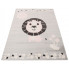 Szary skandynawski dywan z białym lwem dla dzieci - Animas 5X