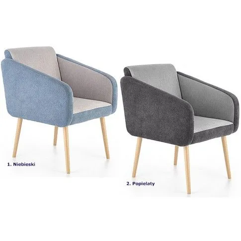 Zdjęcie szary fotel wypoczynkowy do salonu, biura Ofio | Edinos.pl