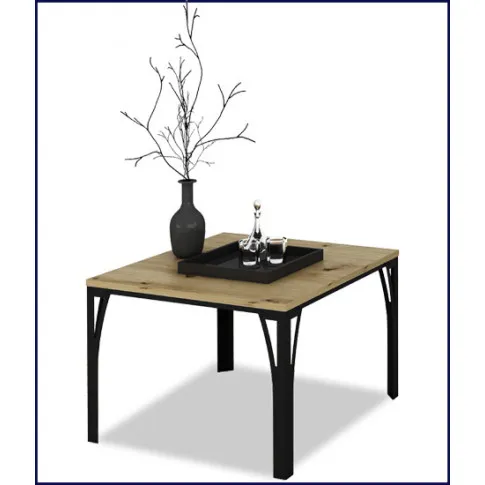 Stolik do salonu Horix 4X czarny dąb artisan