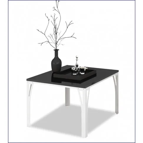 Stolik do salonu Horix 5X biały czarny