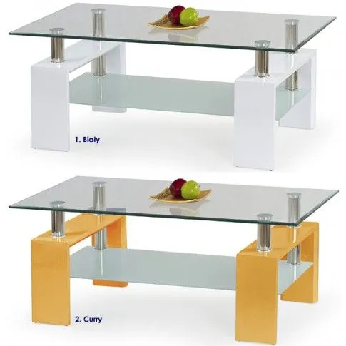 Zdjęcie Ława lakierowana Lavir biały połysk | Edinos.pl