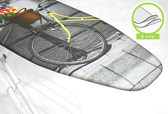 Nowoczesna deska do prasowania z półką na ubrania Xandi 3X