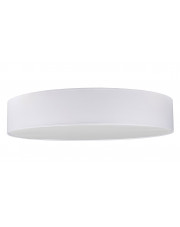 Biały okrągły minimalistyczny plafon - A132-Zexo w sklepie Edinos.pl