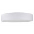Biały okrągły minimalistyczny plafon - A132-Zexo