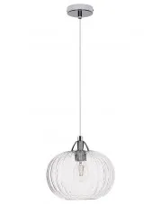 Szklana lampa wisząca w stylu loft - A134-Entira