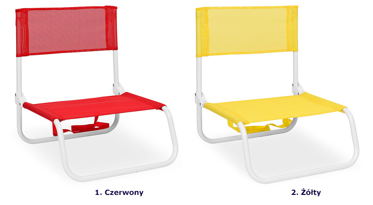 Kolorystyka krzeseł składanych Erlixo