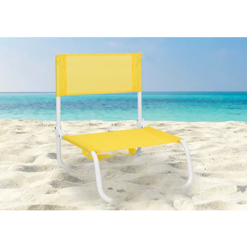 Krzeslo skladane Erlixo zolte