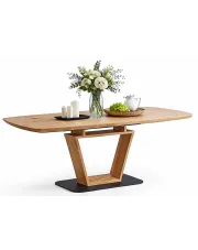 Rozkładany stół Promes - złoty dąb w sklepie Edinos.pl