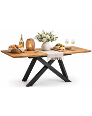 Stół rozkładany Franklin - złoty dąb w sklepie Edinos.pl