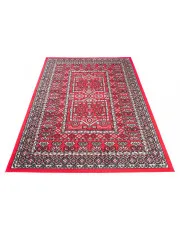 Czerwony dywan vintage - Zibo w sklepie Edinos.pl