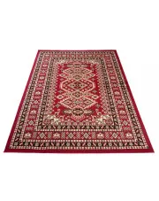 Bordowy dywan vintage - Tulumis w sklepie Edinos.pl