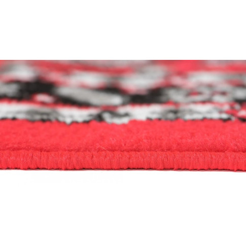 czerwony dywan tulumis wzorzysty