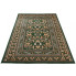 Zielony prostokątny dywan w rustykalnym stylu - Lano 5X