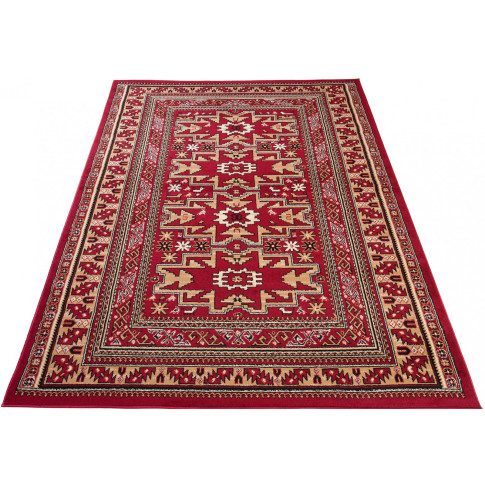 Czerwony klasyczny dywan - Lano 5X