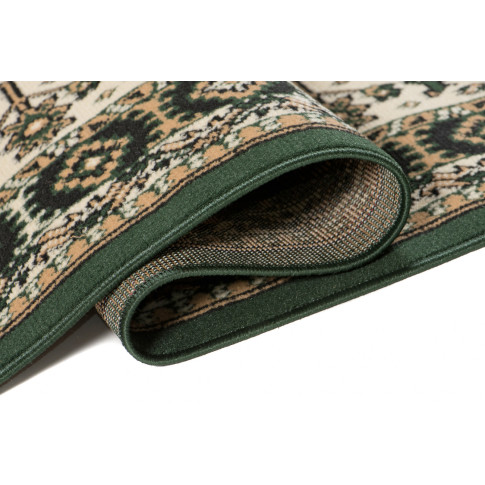 Prostokątny dywan w odcieniach zieleni - Lano 6X