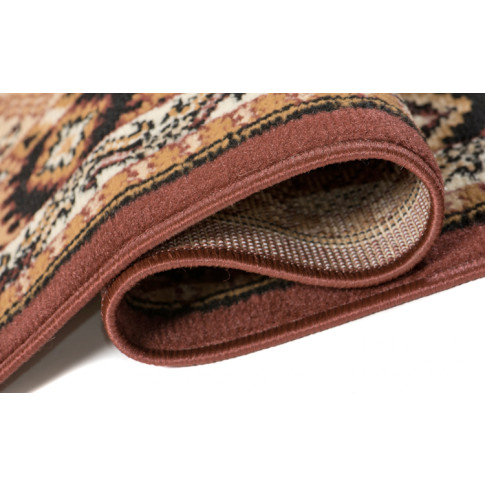 Klasyczny dywan w odcieniach brązu - Lano 6X