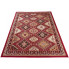 Czerwony prostokątny dywan w rustykalnym stylu - Lano 6X