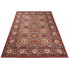 Brązowy prostokątny dywan w retro stylu - Lano 4X