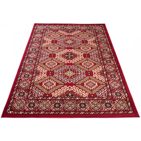 Klasyczny dywan w odcieniach czerwieni - Lano 4X