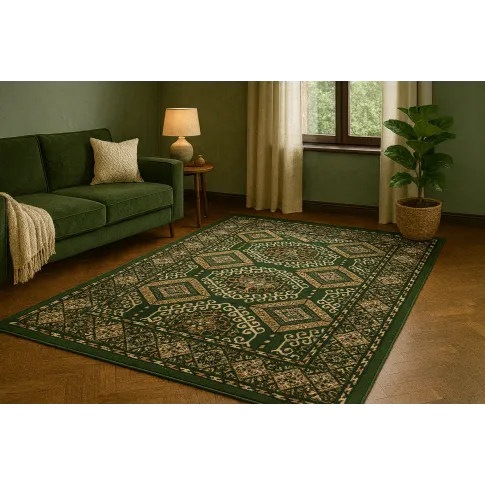 Wizualizacja dywanu  Fercil zielony