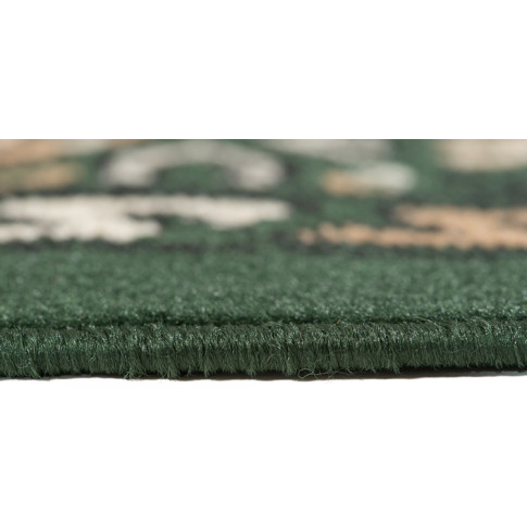 Wzorzysty zielony dywan - Lano 4x