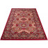 Czerwony prostokątny dywan w rustykalnym stylu - Lano 4X
