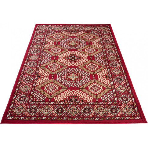 Czerwony prostokątny dywan - Lano 4X