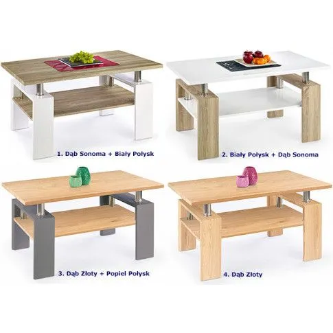 Zdjęcie Ława lakierowana Arsen biała wysoki połysk | Edinos.pl