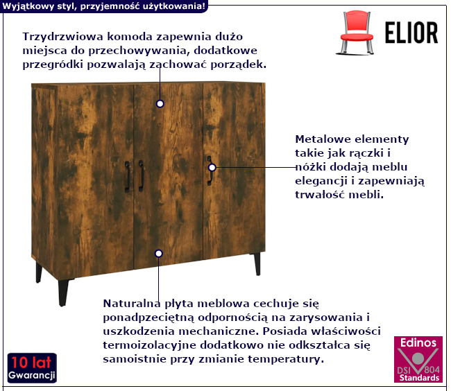 Komoda do salonu Mentona