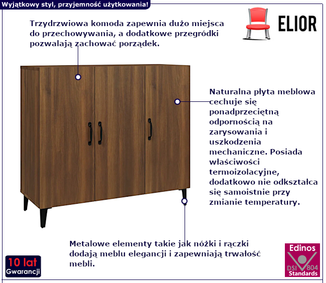 Komoda do salonu Mentona