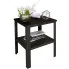 Czarny stolik kawowy w stylu loft - Sufix 4X