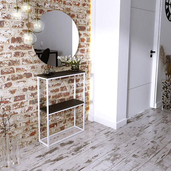 Wizualizacja konsoli Carello 5X biały+czarny